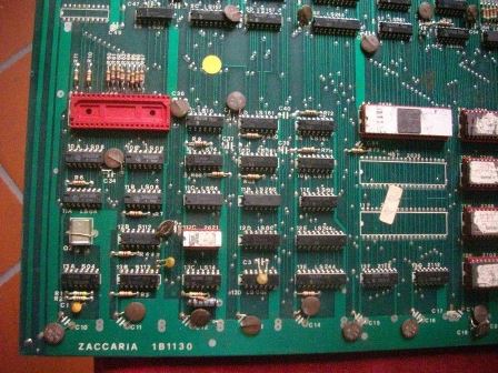 Zaccaria Astro Wars main PCB