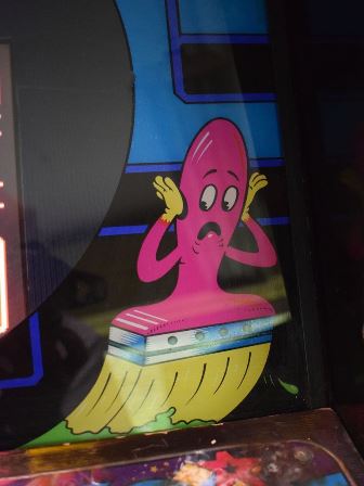 Converted Zaccaria Pac'n'Paint upright