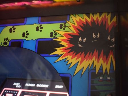 Converted Zaccaria Pac'n'Paint upright