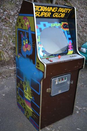 Converted Zaccaria Pac'n'Paint upright