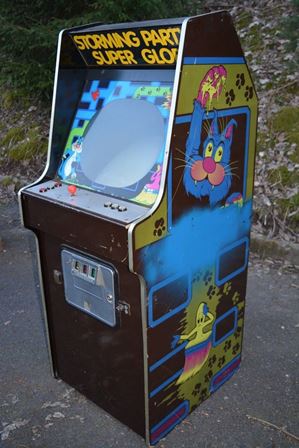 Converted Zaccaria Pac'n'Paint upright