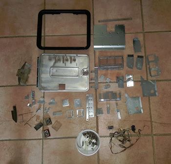 Zaccaria pinball coin door parts