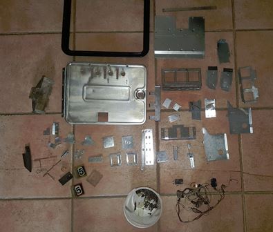 Zaccaria pinball coin door parts