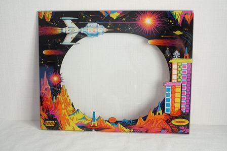 Zaccaria Scramble monitor glass, front