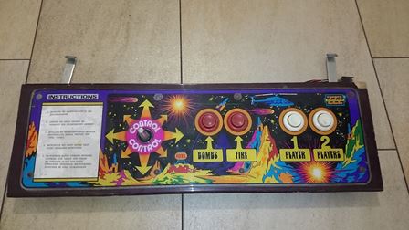 Zaccaria Super Cobra control panel, top