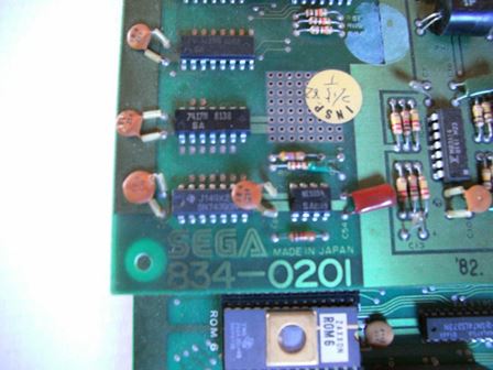 Sega Zaxxon PCB 3-set