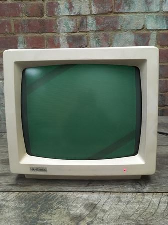 Hantarex HX12 green screen monitor