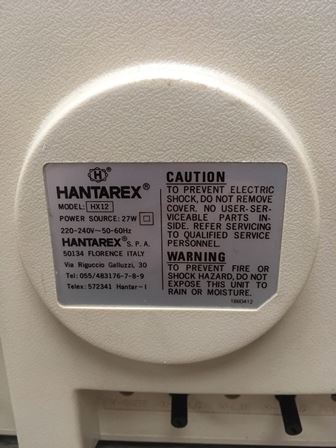 Hantarex HX12 green screen monitor
