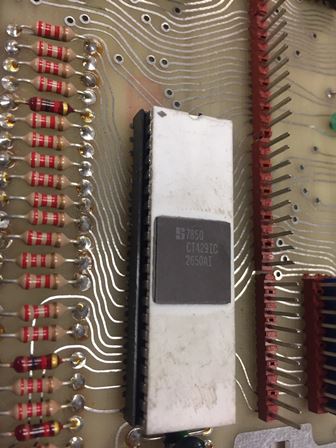 Unknown Bally 2650 CPU PCB