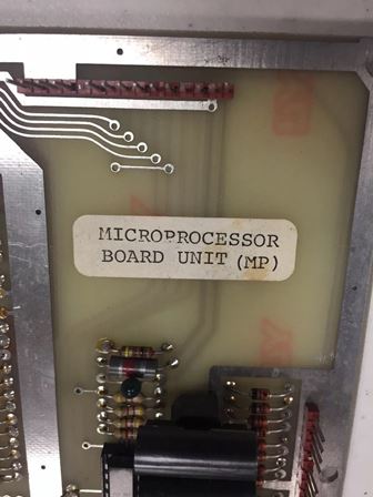 Unknown Bally 2650 CPU PCB