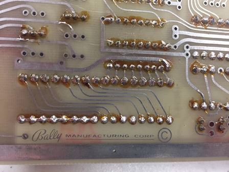 Unknown Bally 2650 CPU PCB