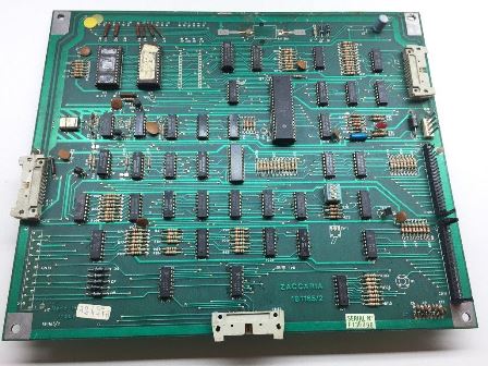 Zaccaria pinball CPU 1B1165 PCB, top