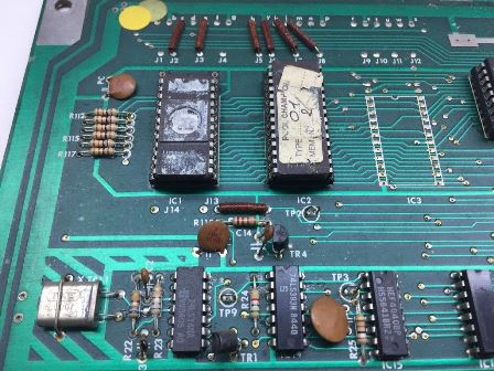 Zaccaria pinball CPU 1B1165 PCB