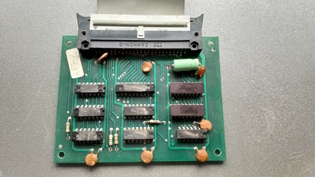 Zaccaria Fitter 1B1180 PCB, top