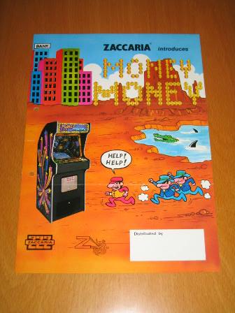 Zaccaria Money Money upright flyer, front