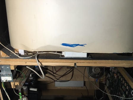 Zaccaria The Invaders upright, interior