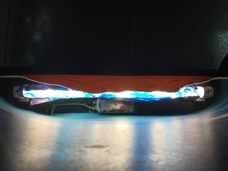 Zaccaria The Invaders upright, interior