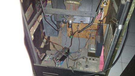 Converted Zaccaria upright