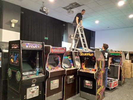 Hungarian Arcadia Retro Game Exhibition