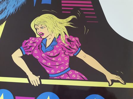 Reproduction Zaccaria Crazy Kong side art