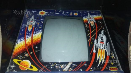 Zaccaria Astro Wars monitor glass