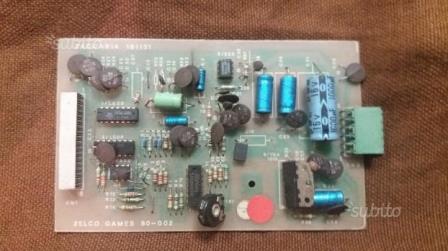 Zaccaria Astro Wars sound PCB