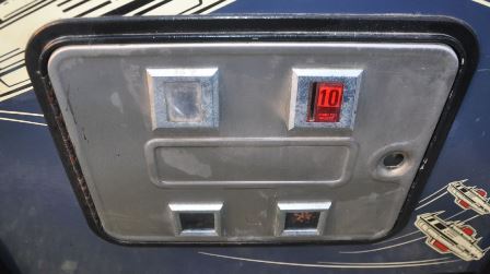 Zaccaria The Invaders coin door