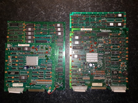 Konami Track'n'Field & Hyper Sports game PCBs