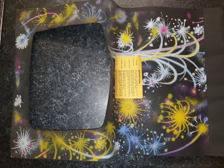 Zaccaria Track'n'Field upright monitor surround