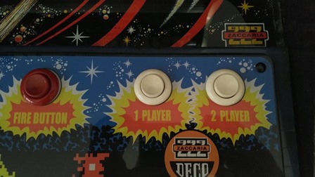 Zaccaria Astro Wars upright