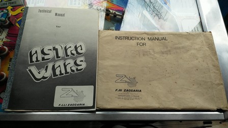 Zaccaria Astro Wars upright