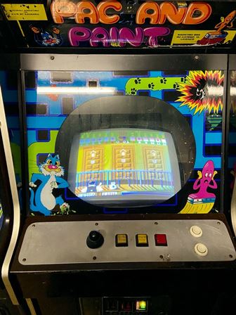 Converted Zaccaria Pac and Paint upright