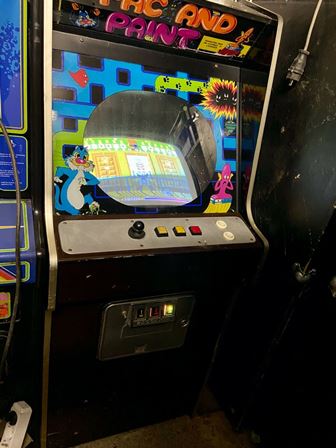 Converted Zaccaria Pac and Paint upright