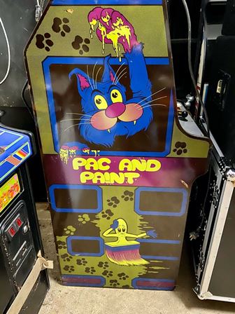 Converted Zaccaria Pac and Paint upright