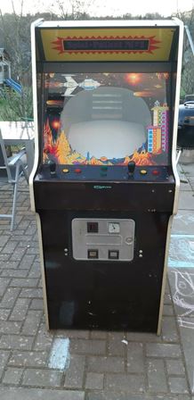 Converted Zaccaria Zaxxon upright