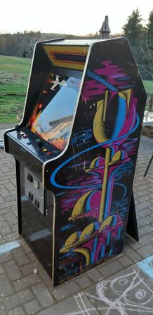 Converted Zaccaria Zaxxon upright