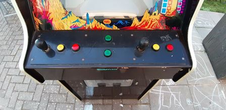 Converted Zaccaria Zaxxon upright