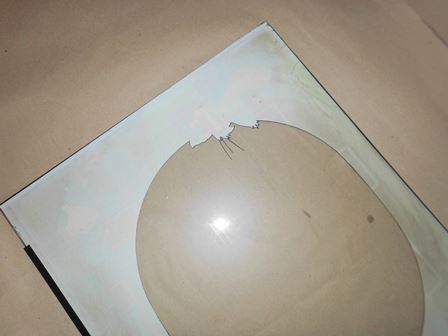 Zaccaria Pac and Paint monitor glass