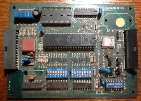 Zaccaria 1B1185 credit PCB