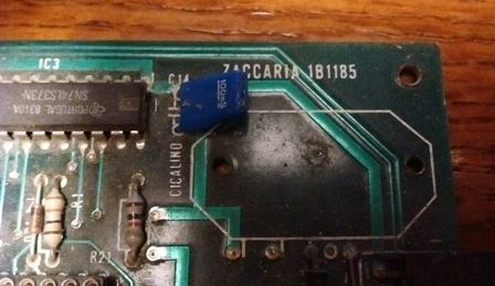 Zaccaria 1B1185 credit PCB
