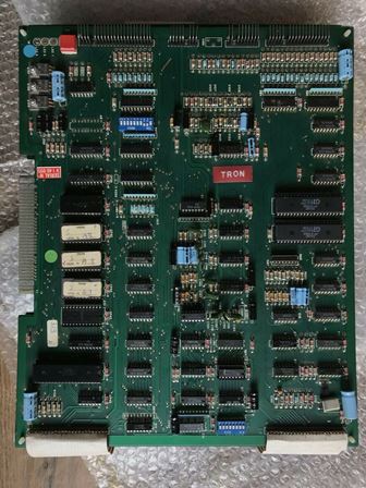 Zaccaria Tron game PCB set