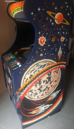 Phoenix converted Zaccaria Astro Wars upright