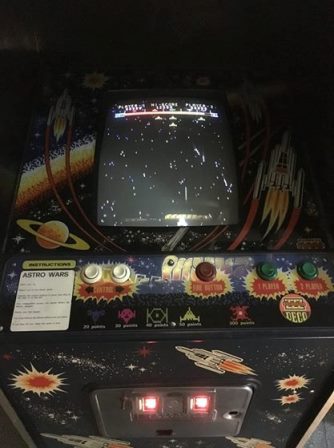 Zaccaria Astro Wars upright