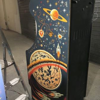 Zaccaria Astro Wars upright
