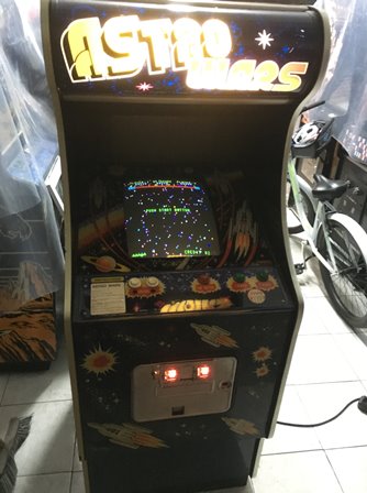 Zaccaria Astro Wars upright