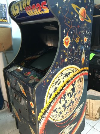 Zaccaria Astro Wars upright