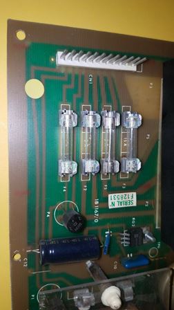 Zaccaria pinball power PCB (1B1167)