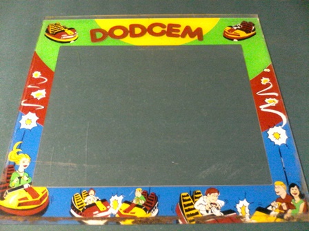 Zaccaria Dodgem monitor glass
