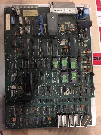 Zaccaria IGR Scorpion game PCB