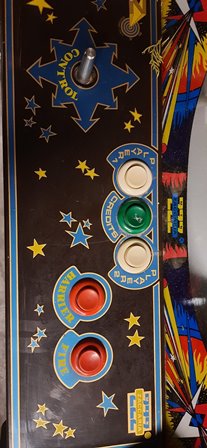 Unusual Zaccaria Universal star upright